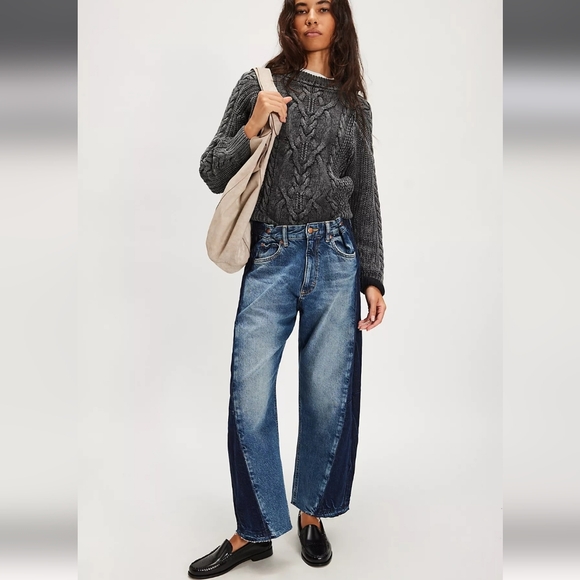 Lee Rider Low-Slung Barrel Jeans - Picture 3 of 9